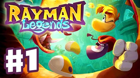 Rayman Legends - Gameplay Walkthrough Part 1 - Teensies in Trouble Intro (PS3, Wii U, Xbox 360 ...