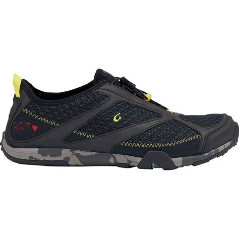 Olukai Rubber 'eleu Trainer Shoe in Black/Black (Black) for Men - Lyst