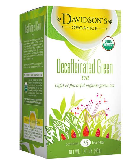 Decaffeinated Green Tea Bag