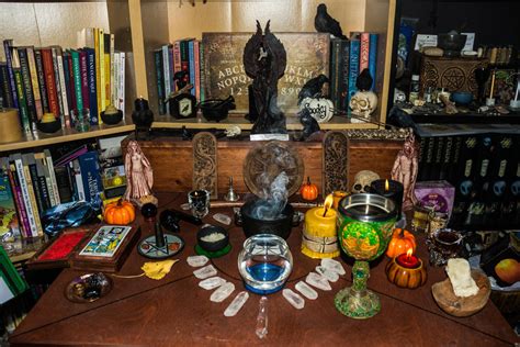 Druidcraft Altar - Samhain 2016 - Altar I by Morsoth on DeviantArt