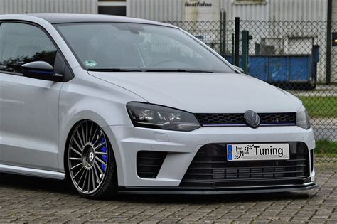 Sonderaktion Spoilerschwert Frontspoilerlippe ABS für VW Polo 6R WRC ...