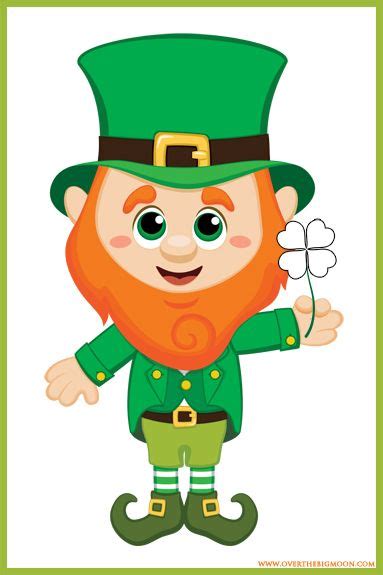 printable st patrick's day leprechaun - Clip Art Library