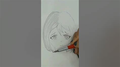 رسم انمي صعب #mixing imoji #satisfying #artist #easy_drawing #shorts #youtubeshort - YouTube