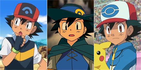 Trending Global Media 😈😯😊 Pokemon: Every Different Design Of Ash ...