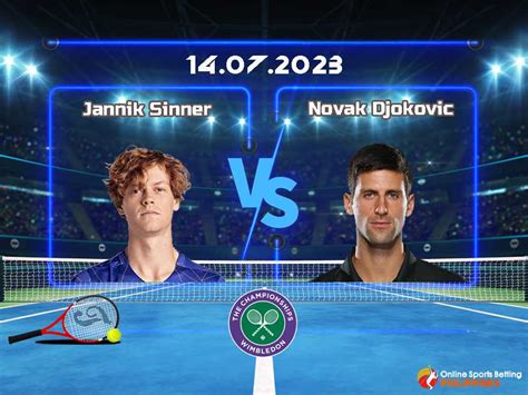 Jannik Sinner vs. Novak Djokovic Predictions - Online Sports Betting ...