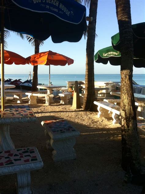 Doc's Beach House Bonita Beach, Florida . We walk down the beach to Doc ...