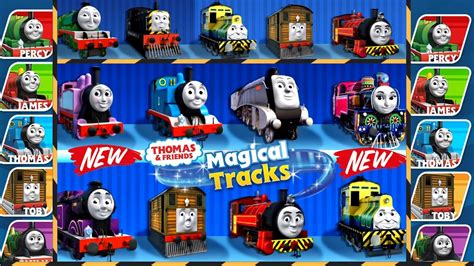 Thomas and Friends : Magical Tracks - Unlock All Train | Kids Train Set ...