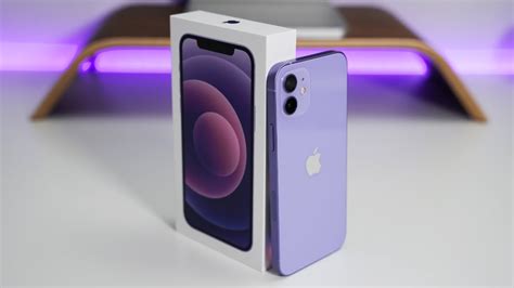 iPhone 12 in Purple - Unboxing and First Look - YouTube