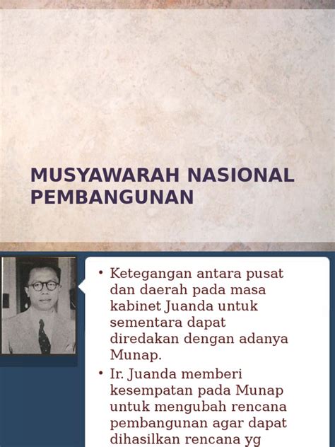 Musyawarah Nasional Pembangunan | PDF