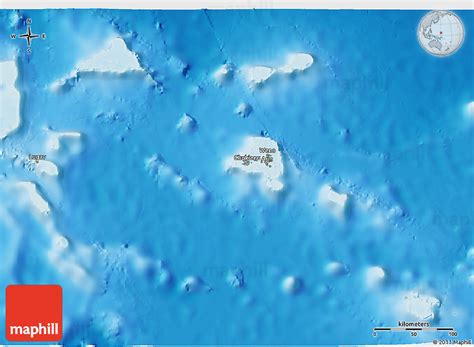 Physical 3D Map of Chuuk