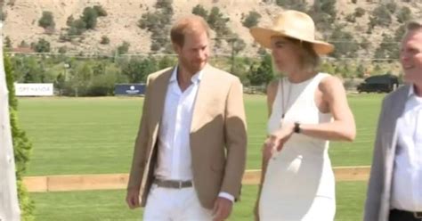 Prince Harry plays in charity polo match - CBS News