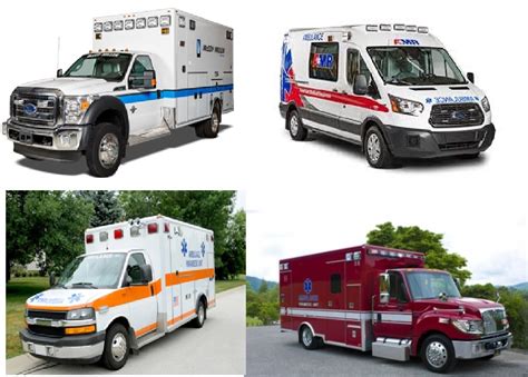 Ambulance Types Diagram | Quizlet