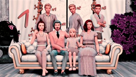 The Sims 4 Family Poses