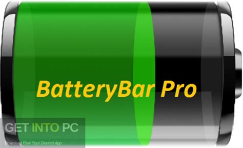 BatteryBar Pro Free Download - Get Into Pc