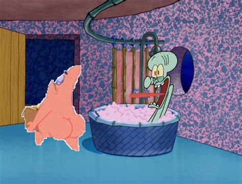 Patrick Star At Inside Squidward's House In Secret by Daniysusamigos on ...