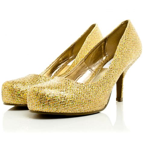 Gold Stiletto Heels | Fashionate Trends