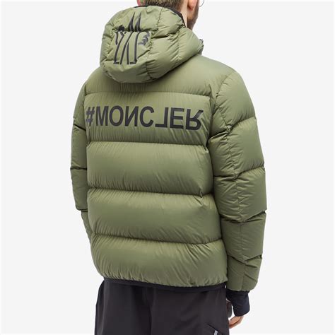 Moncler Grenoble Adret Tech Matt Nylon Dark Green | END. (AR)