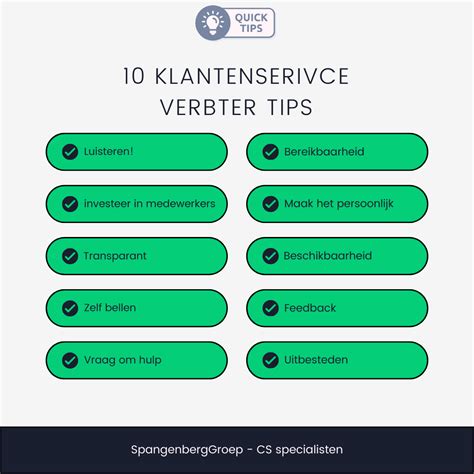 10 customer service improvement tips! SpangenbergGroup!