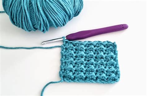 Even Moss Stitch Crochet Tutorial - My Crochet Space