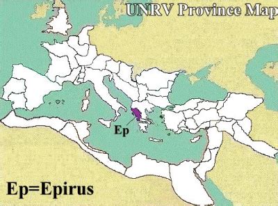 Epirus - Province of the Roman Empire | UNRV Roman History