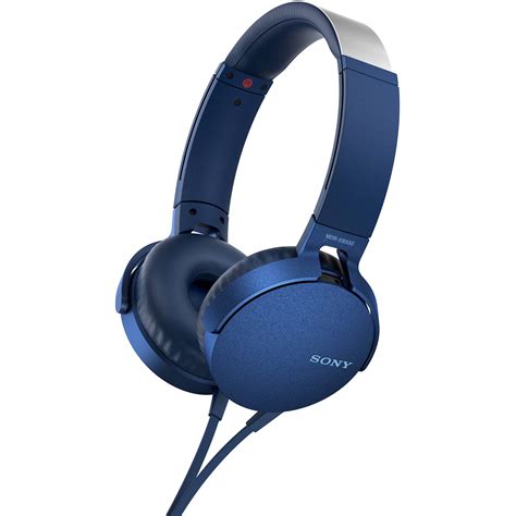 Headphones Electronics MDRXB550AP/L Blue Accessory Electronics Home Audio & Theater Sony Extra ...