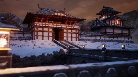 Japanese Shogun Castle | Castle, Building design, Japanese