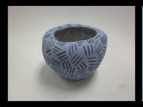 Ceramics: Basic Underglaze Sgraffito - YouTube