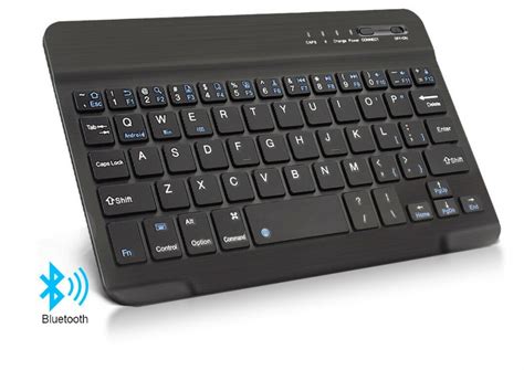 Rechargeable Mini Bluetooth Keyboard (Black)