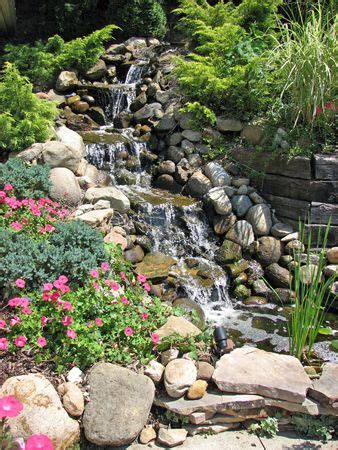 Klein's Lawn & Landscaping | Water Features | Pond Waterfalls ...