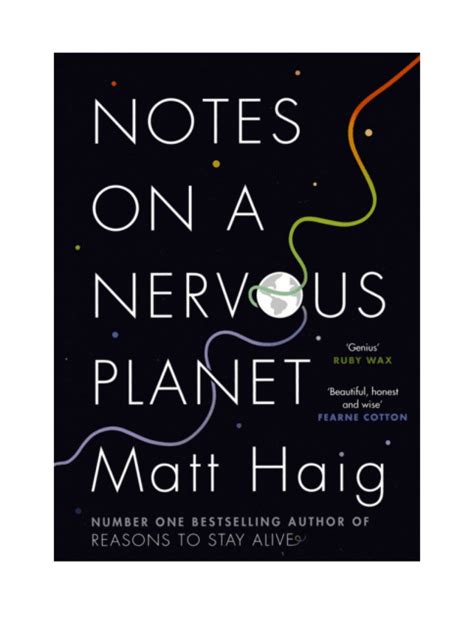 Notes on a Nervous Planet by Matt Haig: Review - The Tattooed Book