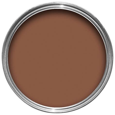 Crown Solo® Interior & Exterior Chocolate Brown Gloss Wood & Metal Paint 0.75L | Departments ...