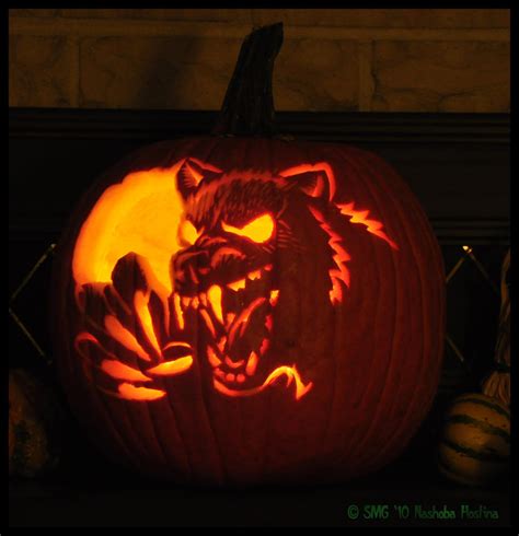 Werewolf Pumpkin by Nashoba-Hostina on DeviantArt