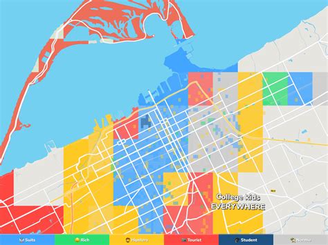 Erie Neighborhood Map