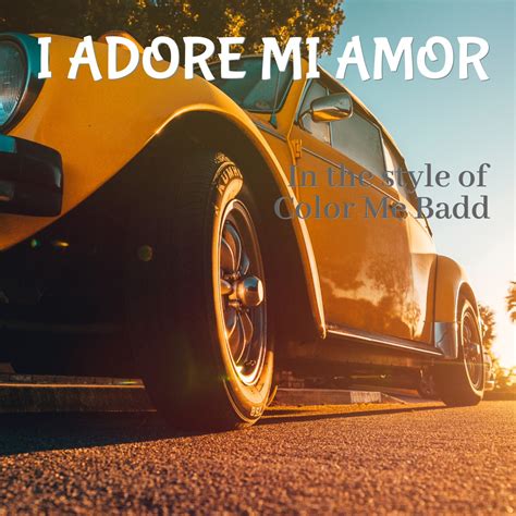 Color Me Badd - I Adore Mi Amor Karaoke | Singa