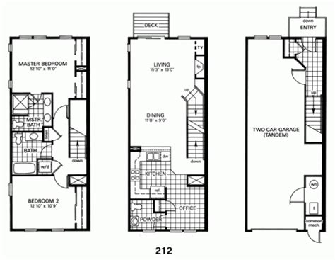 Baltimore Row House Floor Plan | Architecture, Interior, Exterior for Row Home Floor Plan - New ...