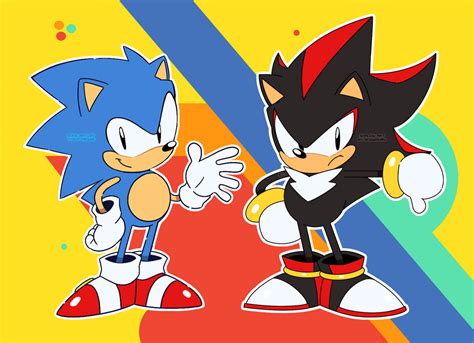 Sonic The Hedgehog In The Mixed Artstyle Of Sonic Mania Adventures ...