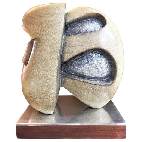 Abstract Limestone Sculpture For Sale at 1stdibs