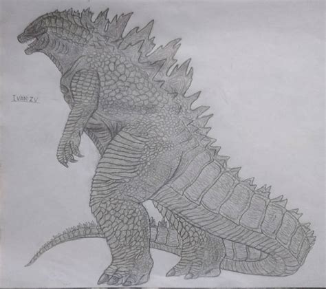 Titanus Gojira (godzilla 2014) by IvanZV on DeviantArt