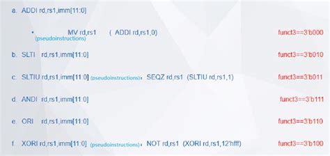 RISC-V Instruction Set Explanation