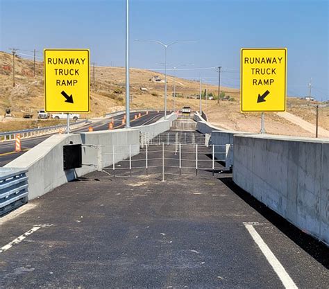 Runaway Truck Escape Ramp in Garden City Opens | UDOT