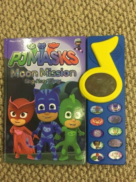 PJ Masks Moon Mission Sing-along Story Sound Book With Mirror 9 - Very ...