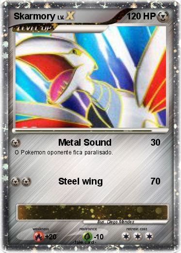 Pokémon Skarmory 92 92 - Metal Sound - My Pokemon Card