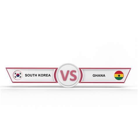 Premium Photo | South korea vs ghana