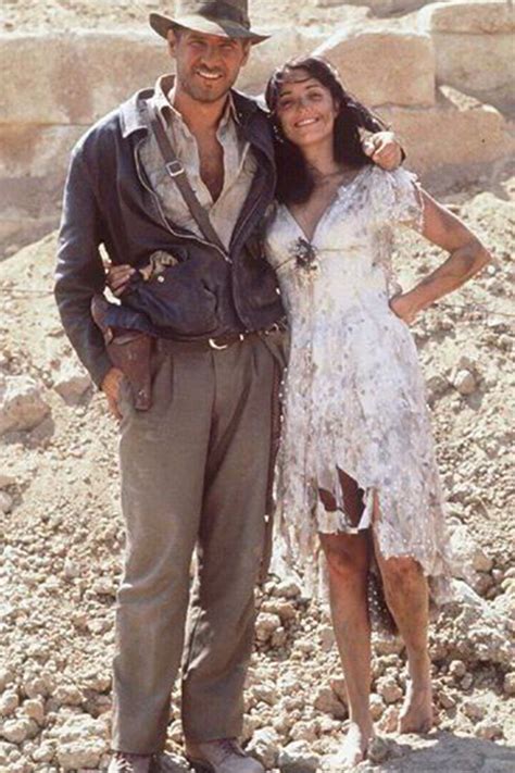 Harrison Ford and Karen Allen - Raiders of the Lost ark - Movie review ...