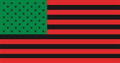 What is the Meaning of the Black, Red, and Green American Flag? - Best ...