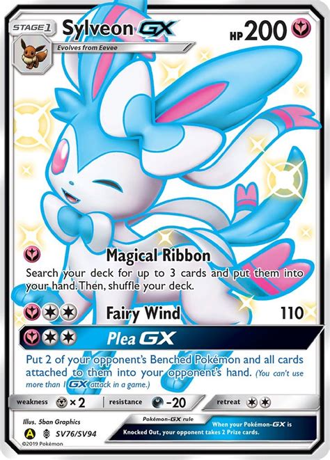 Sylveon GX - Hidden Fates: Shiny Vault - Pokemon