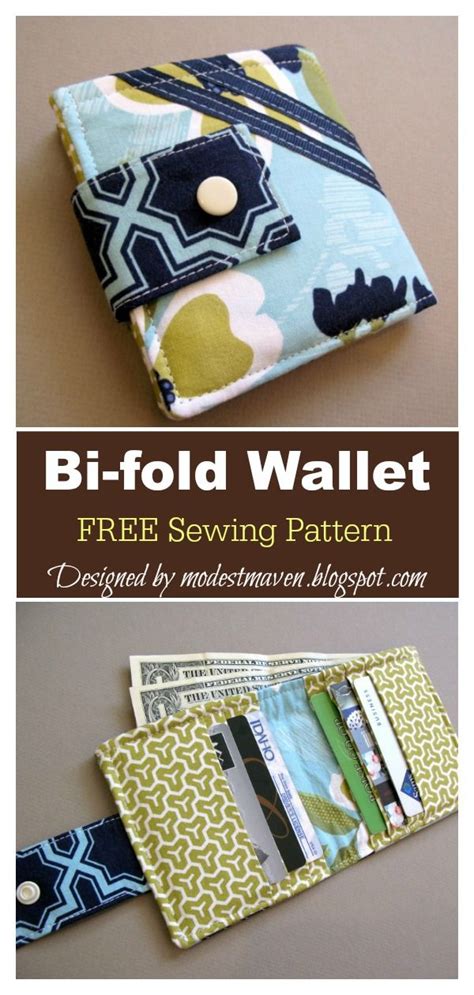 Wallet sewing pattern – Artofit