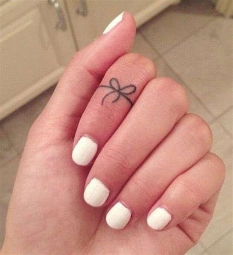 50 Beautiful Finger Tattoo for Women - For Creative Juice