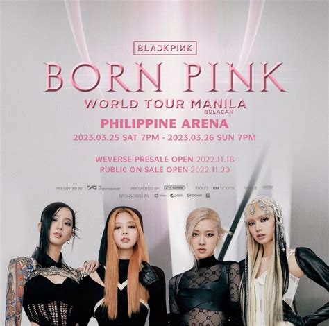 BLACKPINK WORLD TOUR [BORN PINK] Manila Bulacan (Tickets) - mypromo.my