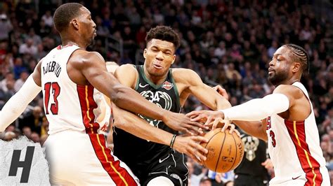 Miami Heat vs Milwaukee Bucks - Full Game Highlights | March 22, 2019 ...